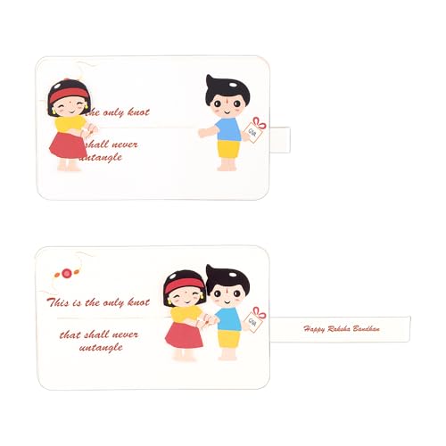 Image of GIVA 925 Silver Protector of All Rakhi, Cotton Thread |Quirky Rakshabandhan Rakhi for Brother | Silver Rakhi for Boys & Men With Certificate of Authenticity and 925 Stamp