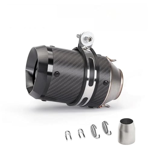Tuyau d'échappement 51mm adaptateur universel moto section queue R3 MT07 S600