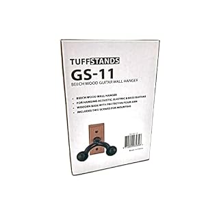 Tuff Stands GS-11 Support mural en bois de hêtre pour guitare - Les Beatles, Paul McCartney, John Lennon, RIngo Starr, George Harrison Tuff Stands GS-11 Support mural en bois de hêtre pour guitare – Image 4