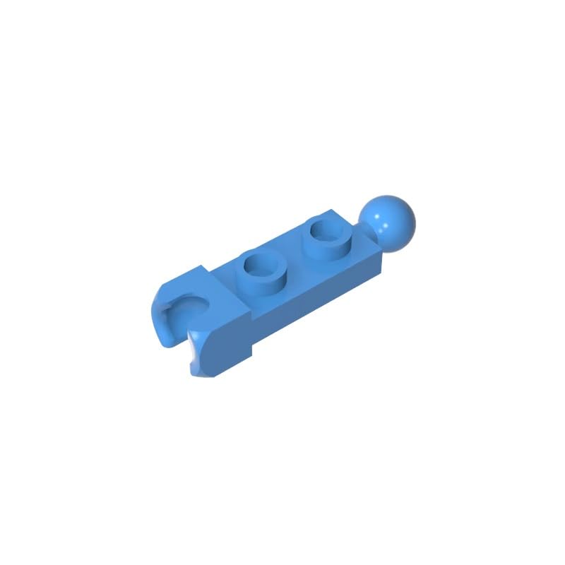 14419 Hinge Plate Special 1x2 with 5.9mm End Cup and Towball, 50 PCS