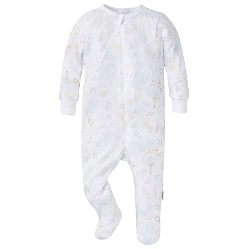 Image of Gerber Baby Boys & Girls 2-Pack 2-Way Zip Thermal Footed Sleep 'N Play