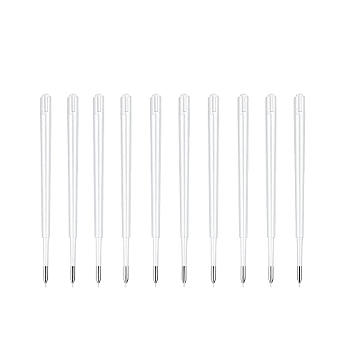 10 Pcs Pin Pen Refills, Precision Needle Refill 3.9 inch for Craft Weeding Pen Air Release Pen Tool pinpen Replacement Accessories(10 Pcs Refills)