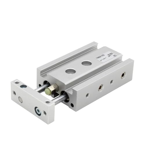 Vérin pneumatique TR25 double tige anti rotation pour guidage de précision - 4