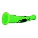 Multi Color Soft Flexible Animal Artificial Horse Dildo Silicone Dildo Toy Adult Sex Toy for Women with Suction (Green+Black)