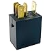 G8HN-1C4T-RJ Automotive Relay 3-Pack, 40A 12VDC 5-Pin SPDT, Dimension: 2.21 x 1.4 x 3.61 cm, Fits for Tractors Trucks to Resolve P069E Faults