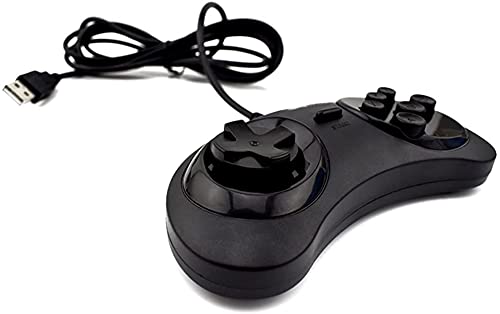 Data Frog Para SEGA USB Classic Gamepad 6 botones USB Gaming