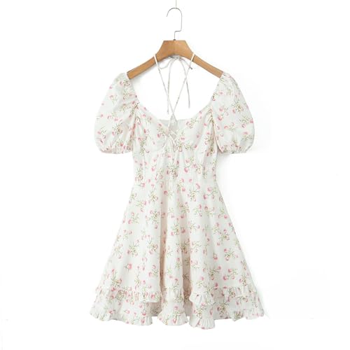 Robe courte chic imprimée pour silhouette sublimée en été - 3
