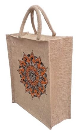 See full amazon price history chart for JuteLuv-Flower Rangoli Eco-Friendly Jute Lunch Bag: Reusable Heavy-Duty with Zipper Lock - Ideal for Office, Fruits, and Vegetables (Orange) JuteLuv-Flower Rangoli Eco-Friendly Jute Lunch Bag: Reusable Heavy-Duty with Zipper Lock - Ideal for Office, Fruits, and Vegetables (Orange) (B0D33XSNSD) Amazon Price History, Amazon Price Tracker