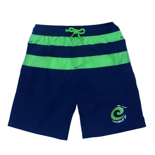 Kidz Swimmers - Bañador - para niño Azul Estate Blue & Jasmine Green 7-8 Años