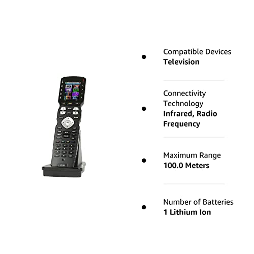 Universal Remote Mx-990 Complete Control Ir/Rf Remote With Color Lcd Screen, Black (Mx990) #TOP3
