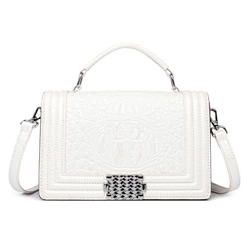 Eslcorri Crossbody Purses for Women Small Shoulder Bags Vintage Snake Print Satchel Handbag Designer Ladies Evening Bag