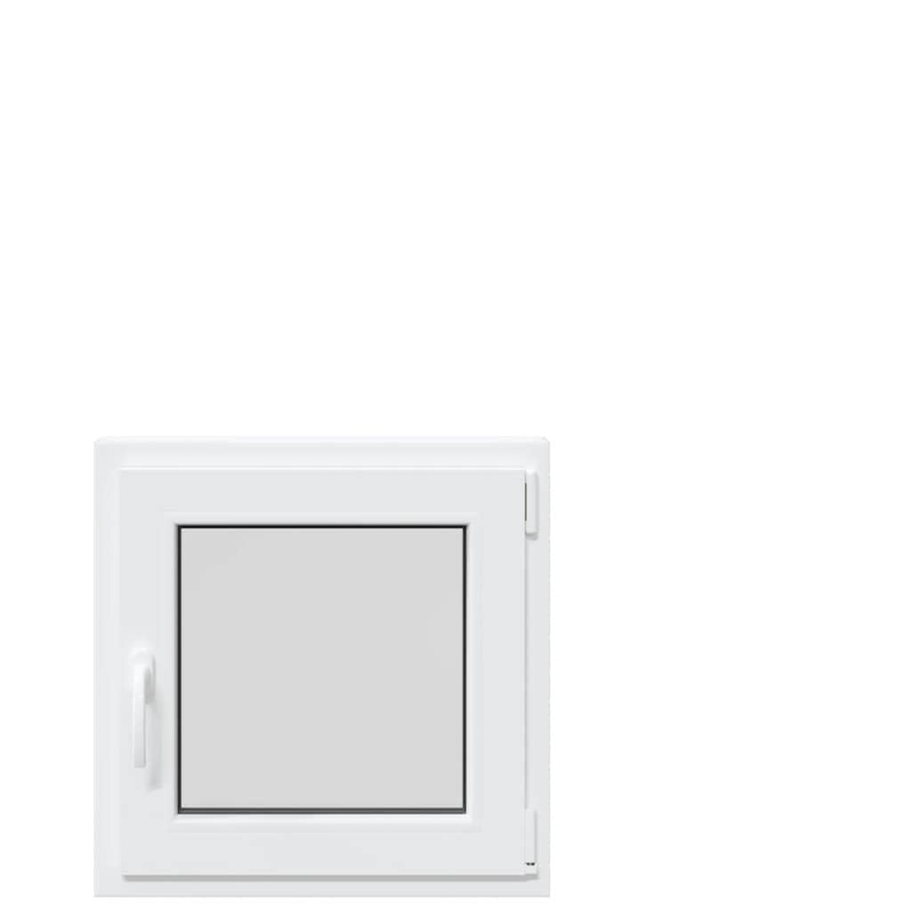 vidaXL Finestra per Cantina RISOR 50x50 cm Anta ribalta DIN Destra Bianca