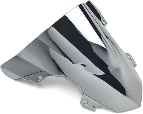 Pare-brise moto BMW S1000RR argent | Réduit la fatigue des cervicales