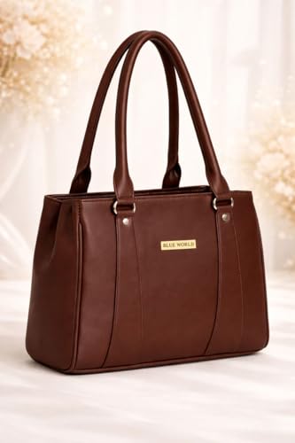 Image of BLUE WORLD PU Women Handbag | 3 Main Section