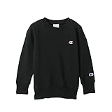 スウェット キッズ 長袖 綿100% COTTON USA ワンポイントロゴ刺繍 クルーネックスウェットシャツ ベーシック CK-T001-090-160