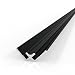 Produktbild AUPROTEC Aluminium Profil Inneneckprofil Schwarz 100cm Eckverbinder Alu Eckprofil Verbindungsprofil für 3mm Duschrückwände Wandverkleidung Profilleisten für Küchenrückwand