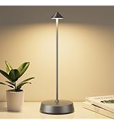 LGMCF Cordless Bankers Lamp, 6000mAh Rechargeable Vintage