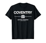 coventry university classement Camiseta de Coventry, Reino Unido, Coventry, camisa de la ciudad de Coventry, Inglaterra, Camisa de Inglaterra, Gran Bretaña, West Midlands