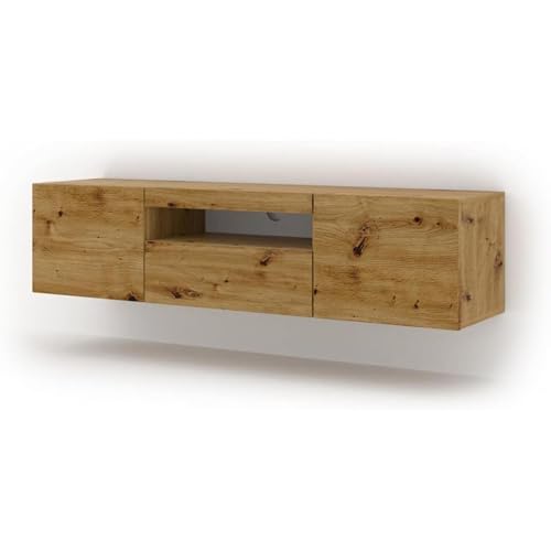 BIM Furniture Lowboard TV 150 cm - Universell Sideboard mit Laminierten...