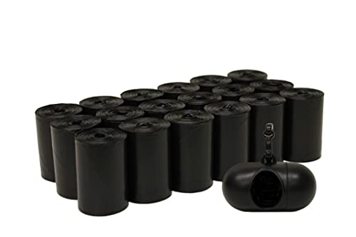 Image of Five Star Pet 9 inch x 14.25 inch Made in USA Easy Open Poop Bags Dog Waste Bags, 18 Refill Rolls, 270 Bags