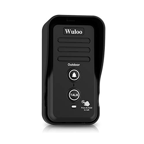 Expandable fro Wuloo Wireless Intercom Doorbell, an Additional Outdoor Unit for Expanding Wuloo Doorbell System(Only Outdoor Unit, CAN NOT Work Without Indoor Unit)