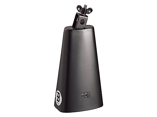 Meinl Percussion Black Timbales Cowbell - Very Large Idiophone - Length 8.5 Inches - Mountable - Powder-Coated Steel, Black (SL850-BK) - Image 3