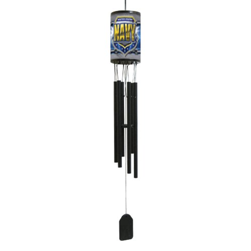 Tagz Sports Unlimited U.s. Navy Metal Decorative Hanging Wind Chime 33 Inch Long #TOP28