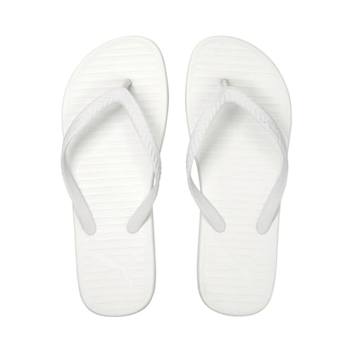 PUMA Puma Unisex Comfy FLIP Flop, White White, 6 UK