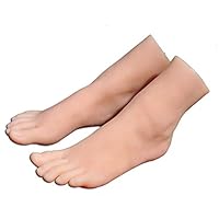 Silicone Mannequin Feet or Hands,Mannequin Foot, Silicone Mannequin Foot Foot model 1:1 to make TPE silicone beautiful foot mould, realistic vision and real touch is used to show footwear