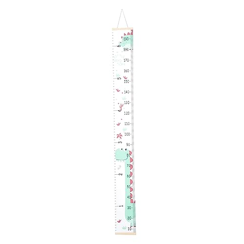 Yardwe Dinosaur Growth Chart for Wall Decor Fun Height Measurement Ruler Dinosaur Design Nursery Present for Growth Tracking