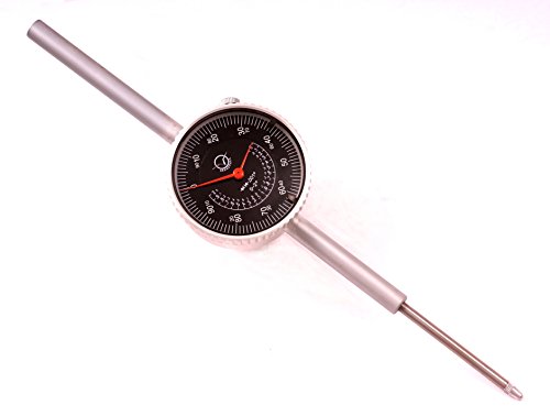 Pro Series by HHIP 4400-0035 Dial Indicator, 0-2", Black Face