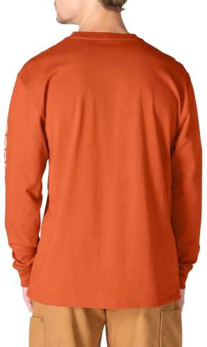 Image of Carhartt Men's Dearborn Loose Long-Sleeve Logo T-Shirt Closeout