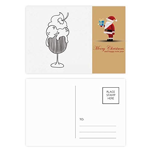Cartes postales Cherry Goblet lot de 20 pour décoration et papeterie créative