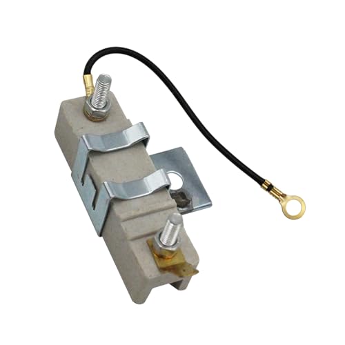 ERYUE Ballast Resistor Coil Resistor for Easier Ignition with a 1.5 Ohms Ballast Coil for Car Enthusiasts and DIYers Metal,Ceramic,Random Color