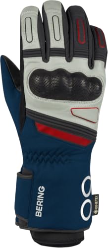 BERING Austral GTX guanti da moto impermeabili, blu/grigio, L