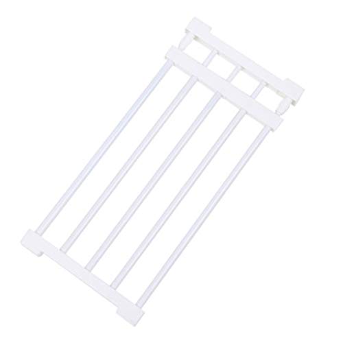 AUNEVN Porte de Sécurité Porte de Sécurité Porte de Sécurité Porte de Sécurité, Porte de Chien Réglable Avec Des Balustres D'Escalier de Trou de Chien/Height 36Cm/Length 95-160Cm