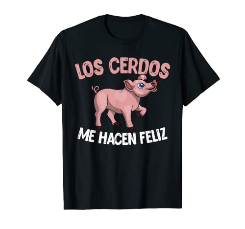 Granjero Amante De Los Animales Granja Cerdo Camiseta