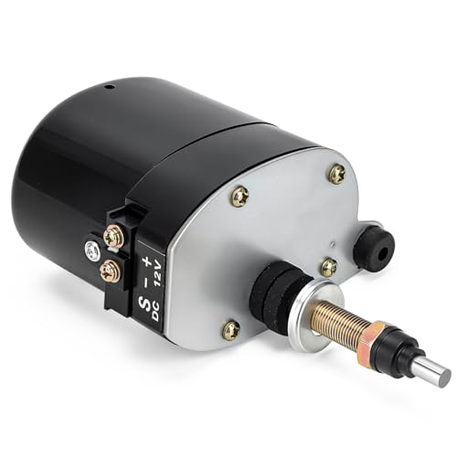 Fit4drive Scheibenwischermotor 12V Wischermoto für Universal All Traktor Cabins Windschutzscheibe Wischermotoren