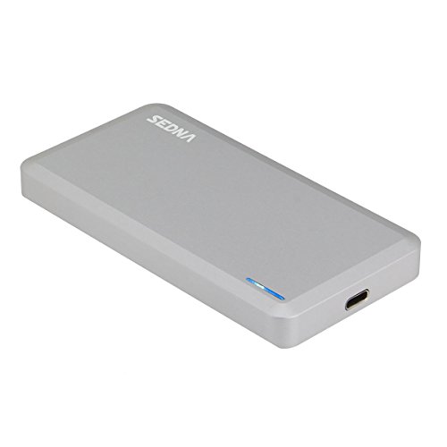 SEDNA - Caja externa RAID USB3.1 Type C para Dual M2 NGFF SSD miniatura 2