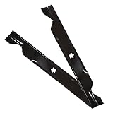 Husqvarna HU21462 46-Inch Premium Hi-Lift Bagging Blade, 2-Pack, Orange