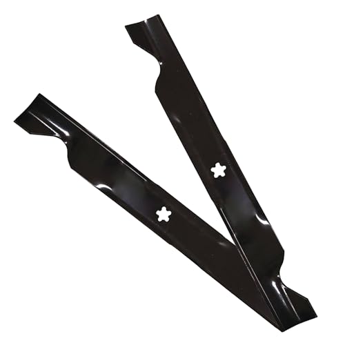 Husqvarna HU21462 46-Inch Premium Hi-Lift Bagging Blade, 2-Pack, Orange