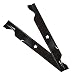 Husqvarna HU21462 46-Inch Premium Hi-Lift Bagging Blade, 2-Pack, Orange