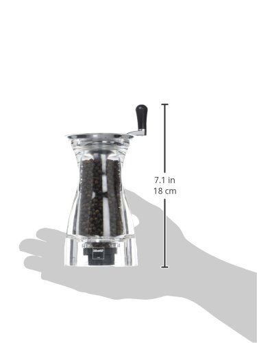 Macina Sale Acrilico Trasparente Bisetti - Macinino Ceramica, Altezza 17,5 Cm, Serie Pesaro - Foto 13