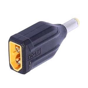 EXQIOUR Adaptateur de charge léger vers 5525 mâle/femelle modèle avion stockage d'énergie mobile connecteur convertisseur de charge connecteur