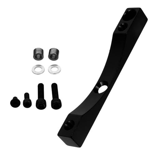 BCOATH 1Set Disc Brake Transition Tool Adapter Bracket Compatible with Xiaomi Electrocar Parts for Easy Installation Portable Brake Adapter Bracket