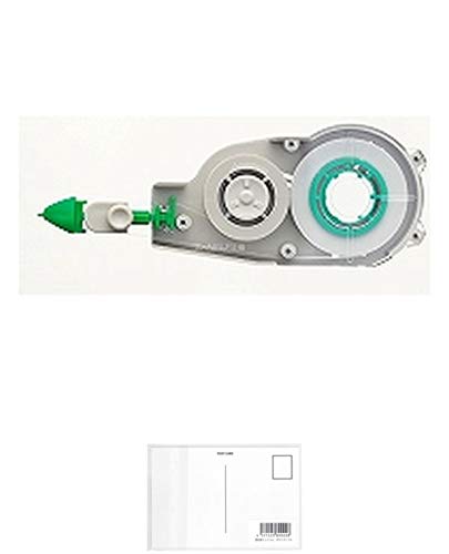 トンボ鉛筆 修正テープ MONO モノCXカートリッジ 4.2mm CT-CR4 【× 4 個 】 + 画材屋ドットコム ポストカードA