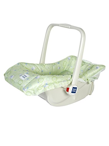 Image of Mee Mee 5 in 1 Baby Cozy Carry Cot Cum Rocker Car Seat (Green)