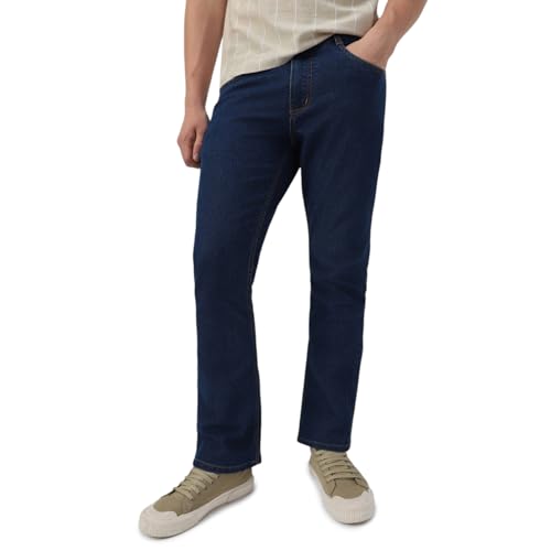 Image of Neostreak Men's Washed Bootcut Jeans Stretchable