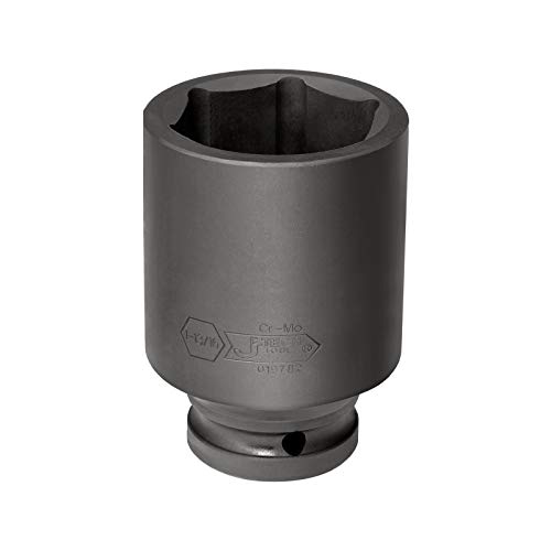 Image of Jetech 3 /4 Inch Drive 1-13 /16 Inch Deep Impact Socket, Made with Heat-Treated Chrome Molybdenum Alloy Steel, 6-Point Design, SAE