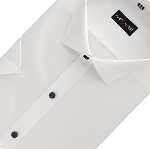 Image of MARK & ALBERT Men's Half Sleeves Regular Shirt